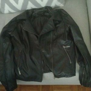 Francescas Black Feux Leather Jacket